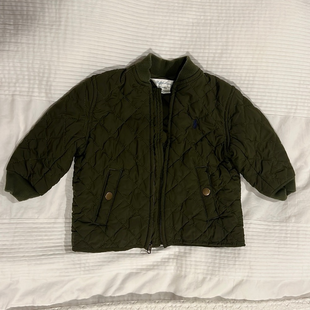 Ralph Lauren Quilted Infant Boys Jacket